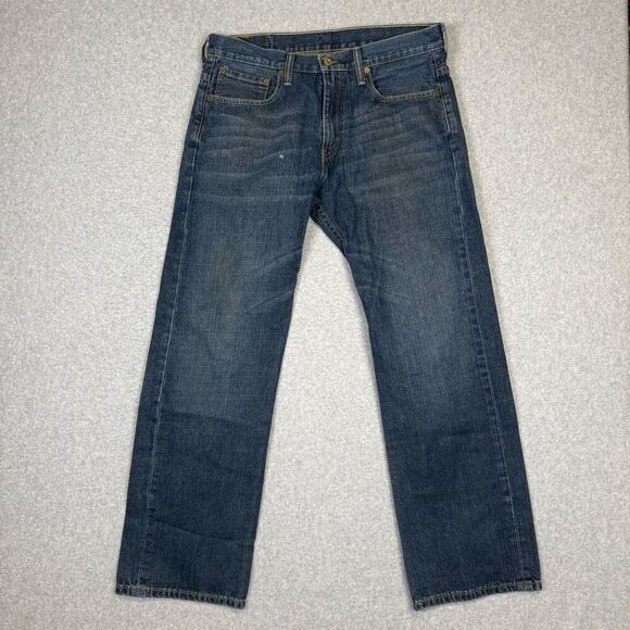 Levi's Men's 569 32x32 Medium Wash Blue Bootcut Jeans - Picture 1 of 9